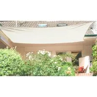 Floracord Sonnensegel, BxT: 500x400 cm, cremeweiß