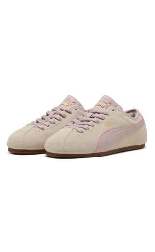 Puma Tackle Suede Damen Sneaker Silberne Nebel/Verwaschenes Pink