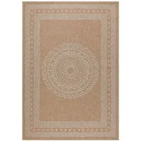 Teppich Boss Teppich Outdoor Teppich Davide Beige, Läufer, Höhe: 5 mm