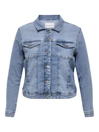 ONLY CARMAKOMA - CARWESPA LS JACKET LIGHT BLUE DNM NOOS Light Blue Denim - Gr. - 42