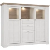 FORTE Highboard Iloppa, Höhe ca. 136 cm