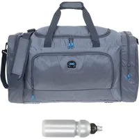 ELEPHANT Sporttasche groß Reisetasche Sport Tasche Trainer L 55 cm, 40 Liter Saunatasche Fußball Large Gym + Trinkflasche