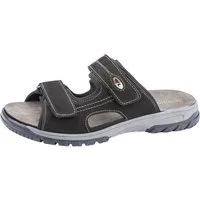 Waldläufer Harald Pantolette, Sommerschuh, Schlappen, Klettschuh, in Weite H (sehr weit)