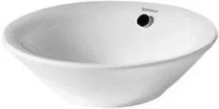 Duravit Starck 1 Aufsatzbecken Weiß Hochglanz, 530 mm - 04085300001 04085300001