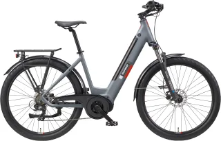 Telefunken "SUV500" 7 Gang Shimano Kettenschaltung Mittelmotor 250 W 27,5 Zoll, Straßenzulassung, Scheibenbremsen, Pedelec, Elektrofahrrad für Damen u. Herren