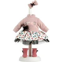 Llorens Puppenkleidung Kleiderset Tütü mit Blumen, 35 cm