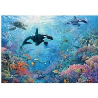 Wallarena Fototapete Ozean, Querformat, Schlafzimmer, glatt, Ozean, 400x280cm