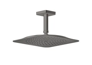 Hansgrohe Kopfbrause 270 1jet Axor Citterio C mit Deckenanschluss polished black chrome, 28792330 28792330