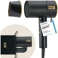 Lebenlang Haartrockner Föhn Ionen - Anti-Spliss mit Kaltluft Modus klappbar klein I Reiseföhn, 2100,00 W, Ionisch Frizzfrei, Präzisionsdüse, Klappgriff, Ultra-leise, 2100W