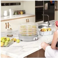 HOMCOM Dörrautomat 245W Dörrofen 245 W, 5 Etagen, Temperatur einstellbar, leicht bedienbar