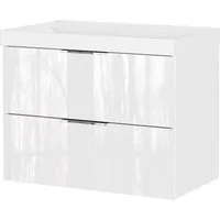 GERMANIA Waschtisch Bisbee (1-St), Waschtisch mit Glasfront in verschiedenen Breiten