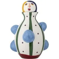 Bloomingville Dekovase Conneli, Handbemalt, Figurenform, Gesichtsmotiv, Unikat-Charakter