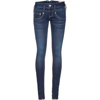 Herrlicher Stretch-Jeans Pitch Slim Stripe Jogg mit Logostreifen