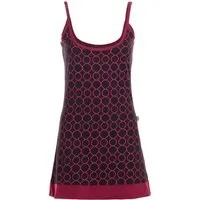 Vishes Tunikakleid Hängerchen Tunika Damen Träger Top Bedruckt Baumwolle Alternative Mode, Boho, Hippie, Ethno, Festival