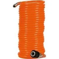 Spiralschlauch 4139420, Druckluftschlauch rot, 8 Meter