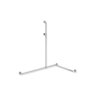 Hewi System 900 Duschhandlauf 900.35M33240 1250 x 765 x 1185 mm, Ausführung rechts, chrom