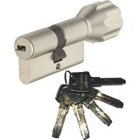 ABUS Profilzylinder ABUS EC550 ECK550 Knaufzylinder versch. Längen, mit 3-6 Schlüssel, Verschiedenschließend