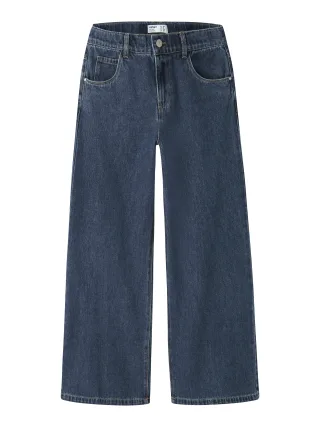 NAME IT - NKFBELLA SKATER XWIDE JEANS 3111-ZA NOOS Dark Blue Denim - Gr. - 146