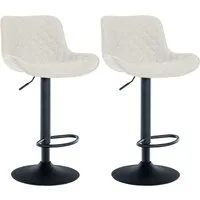 CLP Barhocker Minosa (Set, 2 St., 2er), um 360° drehbar und höhenverstellbar