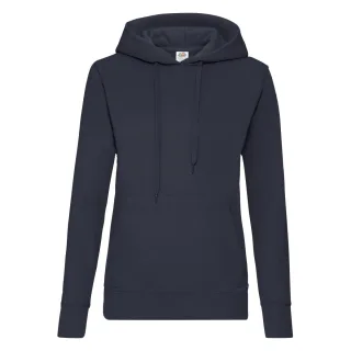 Fruit of the Loom - "Classic 80/20" Kapuzenpullover für Damen (Marineblau)