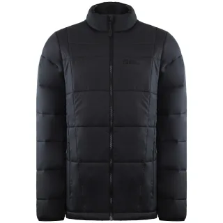 Jack Wolfskin Bergland Herren Dunkelgraue Wattierte Jacke