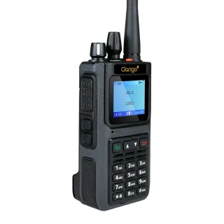Clarigo DP999 5W 10W DMR Digital Two-Way Radio UV Dual Band AES256 Encryption IP67 Waterproof 3000 Channels 3000mAh Batt