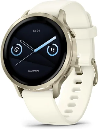 Garmin Venu 4 41mm lunar gold/bone