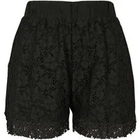 URBAN CLASSICS Stoffhose Urban Classics Damen Ladies Laces Shorts (1-tlg)