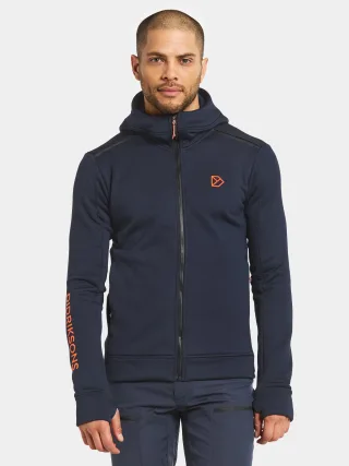 Didriksons - ACKE USX FULLZIP 4 dark night blue - Gr. - XL