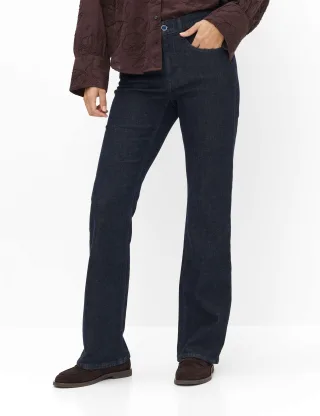 Brax Damen Boot Style MARY CLEAN RAW BLUE, denim dunkelblau, Gr. 50K