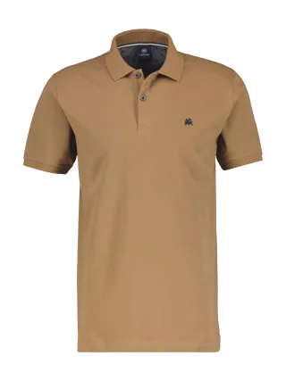 LERROS - POLO-KNOPF bold camel - Gr. - XL