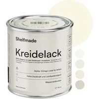 shelfmade Kreidefarbe Kreidefarbe Möbel Shabby Chic Holzlack DIY - Chalk Paint matter Look
