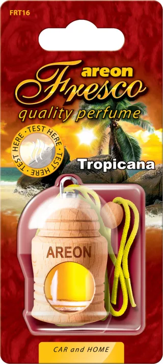 Original Areon FRESCO Auto Autoparfüm Duftdose Duftbaum Lufterfrischer Tropicana
