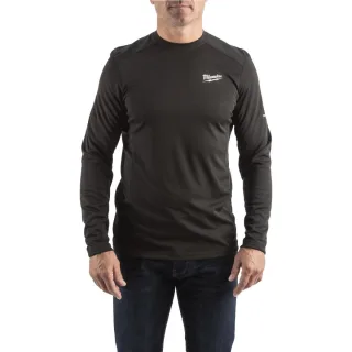 Milwaukee Funktions-Langarm-Shirt mit UV-Schutz Schwarz L - 4932493080