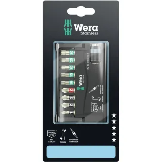 Wera Bit-Check 10 Stainless 1 SB, 10-teilig - 05073630001