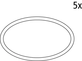 Kermi EBTL EBBC001 Set O-Ring75x3,5 GVBC DN50, 2534286 2534286
