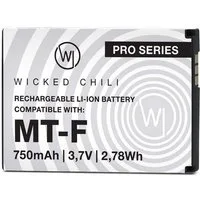 Wicked Chili Akku für AVM FRITZ!Fon C5 / C4 Ersatzakku Zusatzakku Zusatz-Akku MT-F Pro Series (03. Jul V)