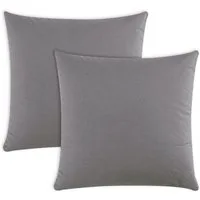 Müskaan Kissenbezug Kissenbezug 40x40 40x80 80x80 2er Pack Mikrofaser Kissenhülle, (2 Stück), mit Reißverschluss