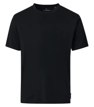 CASAMODA - T-Shirt uni 004200 schwarz - Gr. - XL