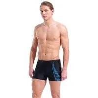Arena Badeshorts M ARENA GRAPHIC SWIM SHORT mit sportlichem Stil, aus MaxFit Eco Material