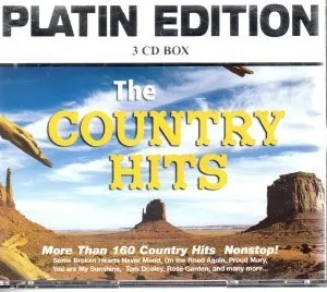 Platin Edition - The Country Hits  3CD's Box