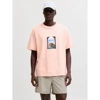 Jack & Jones T-Shirt JORNORREBRO PHOTO TEE SS CREW NECK Baumwolle, relaxed fit