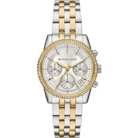 MICHAEL KORS Chronograph BRYANT MK7532, Quarzuhr, Armbanduhr, Damenuhr, Edelstahlarmband, analog, Tag