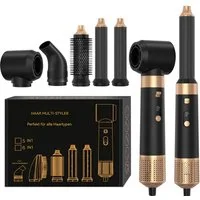 SeeCherish Haartrockner 6-in-1 Hochgeschwindigkeits-Luftstyler, 1600 W, Multifunktions-Haarbürste zum Trocknen, Glätten & Locken