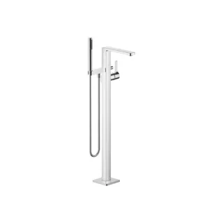 Dornbracht Lulu Wannen-Einhandmischer 25863710-00 mit Standrohr, mit Brausegarnitur, chrom