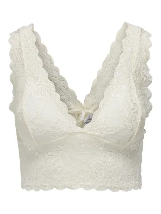 ONLY - ONLCHLOE LACE BRA NOOS ACC Cloud Dancer - Gr. - L