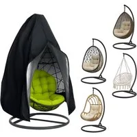 Gardlov Gartenmöbel-Schutzhülle Abdeckung Garten Hängesessel Hängekorb Kokon Schaukel Outdoor (Einzelartikel, 1-St., 1 Schutzhülle inklusive Aufbewahrungstasche), Wasserdichte Schutzhülle, UV-beständiger Beschichtung und Kordelzug