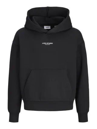 JACK&JONES - JXSTUDIO VESTERBRO HOOD SWT NOOS GRL Black - Gr. - 152