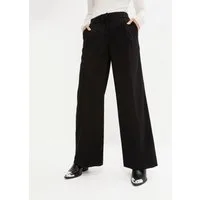bonprix Marlene-Hose aus Polyester, Viskose und Elasthan, Regular Fit, weites Bein
