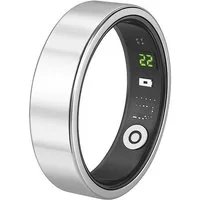 NikuTRAX Fitness-Tracker traxRING one – Smarter Gesundheitsring in Silber
